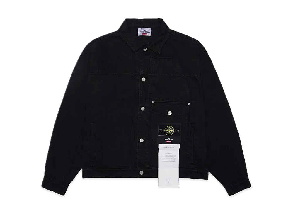 Supreme / Stone Island Denim Trucker Jacket Supreme / Stone Island Denim Trucker Jacket