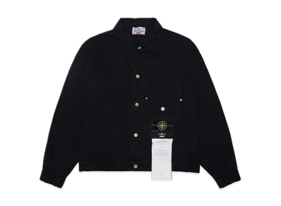Supreme / Stone Island Denim Trucker Jacket "Black"