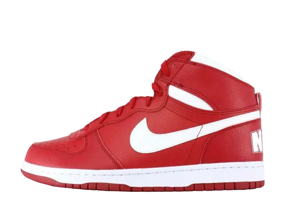 ナイキ ビッグナイキ ハイ "ジムレッド/ホワイト"