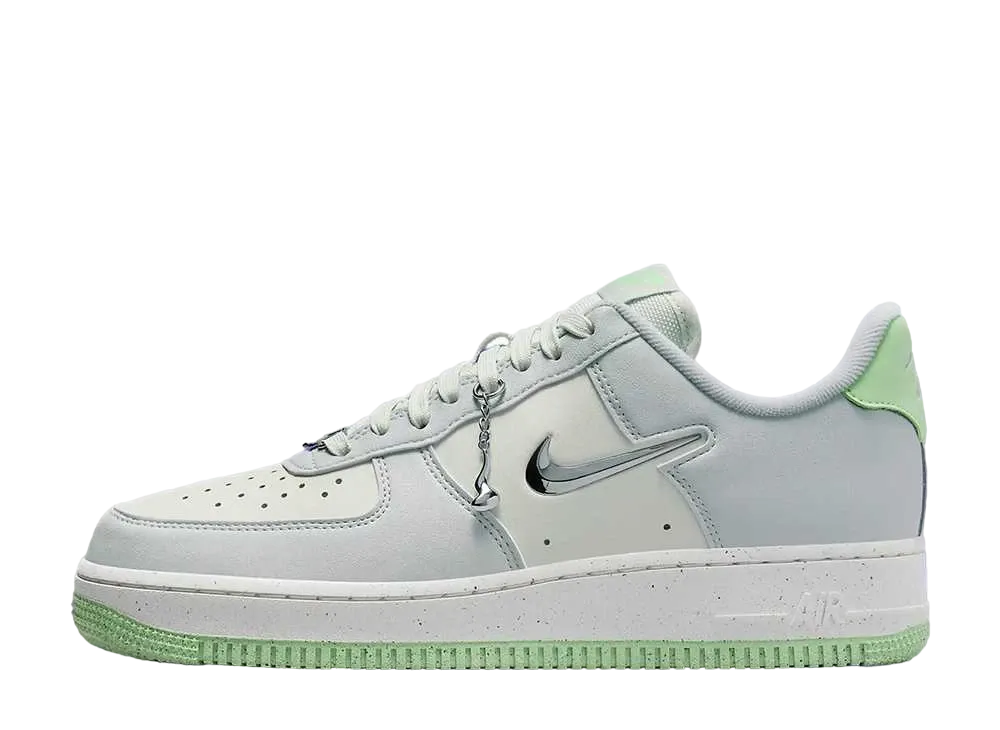 Nike Women's Air Force 1 Low Next Nature SE "Sea Glass/Light Silver/Sail/Vapour Green"