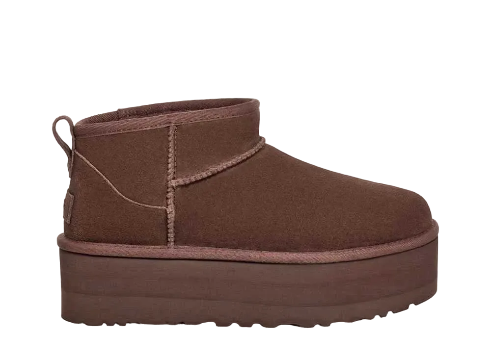 UGG Women's Classic Ultra Mini Platform "Burnt Cedar"