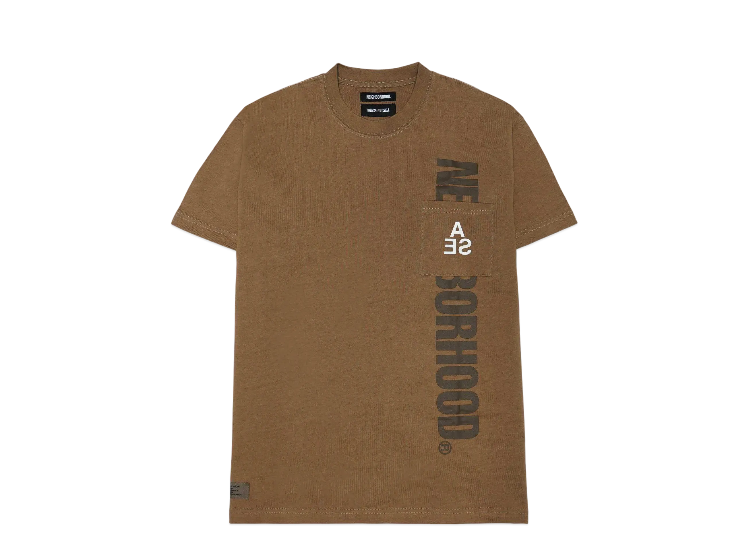NEIGHBORHOOD NHWDS-4 / C-TEE . SS "Brown"