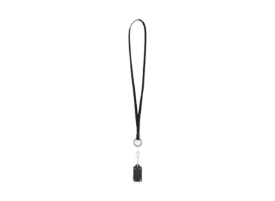 Maison Margiela TAG KEY RING WITH LACE "Black"