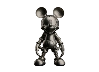 BLITZWAY D100 Titanium Mickey Mouse "SILVER"