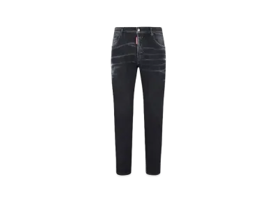 Dsquared2 Black Clean Wash Skater Jeans "Black"