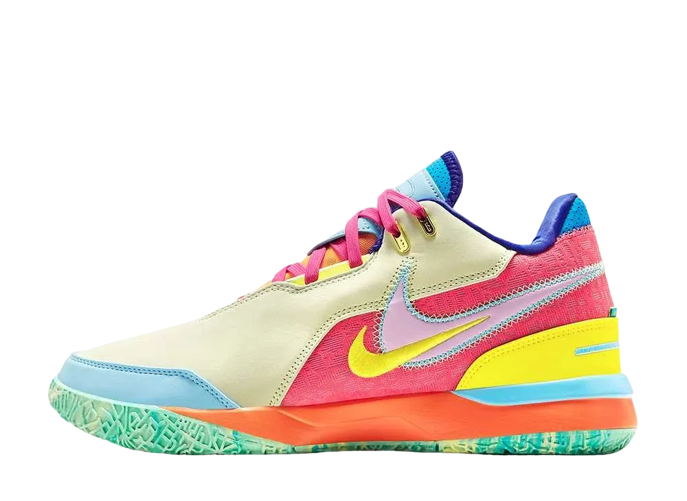 Nike LeBron NXXT Gen AMPD "Violet Mist/Photo Blue/Alchemy Pink/Barely Volt"