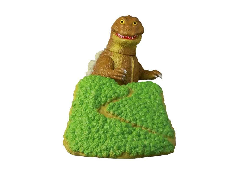 MEDICOM TOY "GODZILLA VINYL WARS EX" Godzilla (1954) Dr. Yamane Explanation Material Version