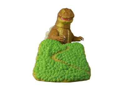 MEDICOM TOY "GODZILLA VINYL WARS EX" Godzilla (1954) Dr. Yamane Explanation Material Version