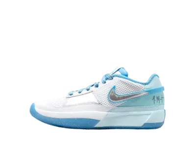 Nike GS Ja 1 SE "Glacier Blue/White/University Blue/Metallic Silver"