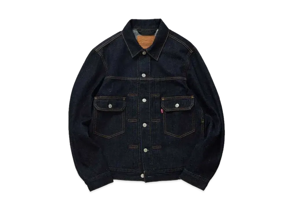 LEVI'S For BIOTOP Type 2 Trucker ME Again EX "Navy"