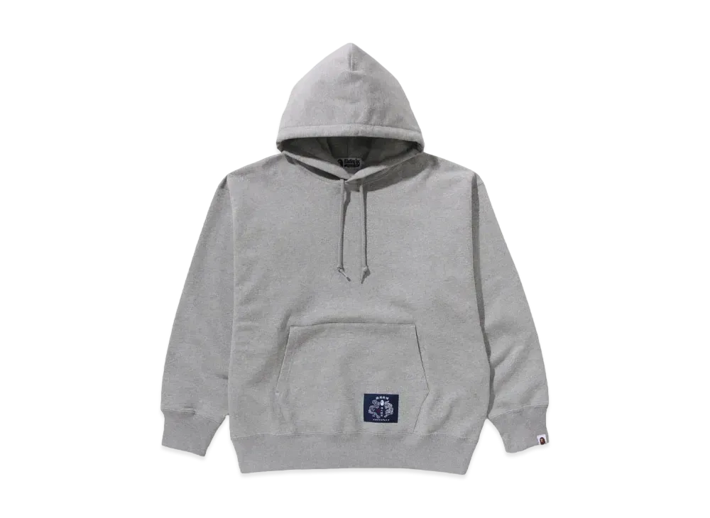 A BATHING APE Tiger And Dragon Pullover Hoodie "Gray"