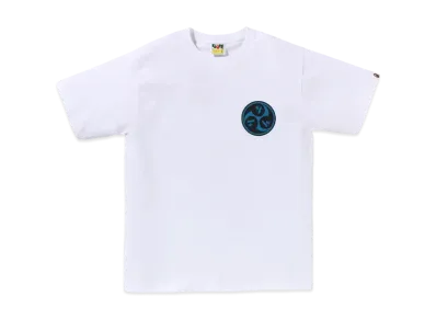 A BATHING APE Japanese Crest Tee "White"