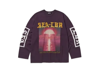 WIND AND SEA x LIBERE Graphic L/S Tee "Purple"