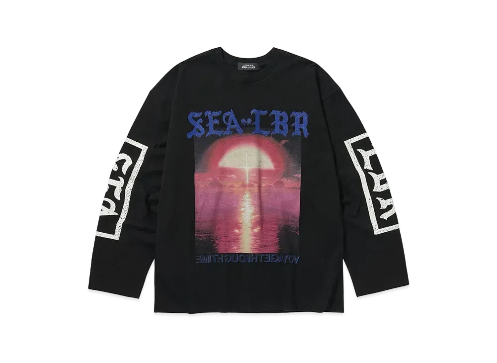 WIND AND SEA x LIBERE Graphic L/S Tee "Black"
