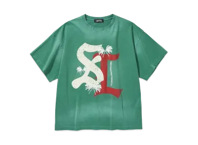 WIND AND SEA x LIBERE Logo Tee "Green"