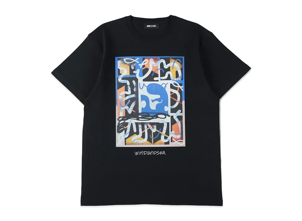 WIND AND SEA x KEEENUE S/S Tee (101 Limited Edition) "Black"