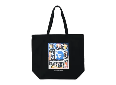 WIND AND SEA x KEEENUE Tote Bag (101 Limited Edition) "Black"