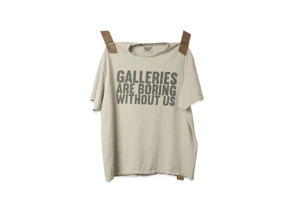GALLERY DEPT. Boring Tee "Archival White"