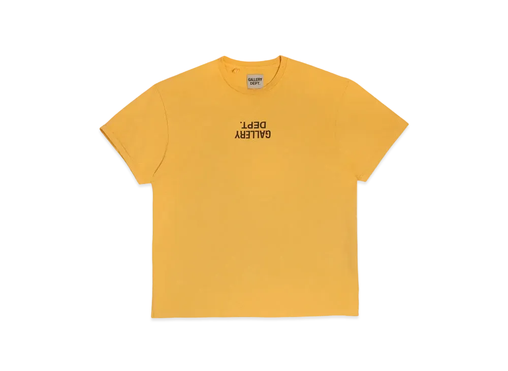 GALLERY DEPT. Fucked Up Logo Tee "Gold"
