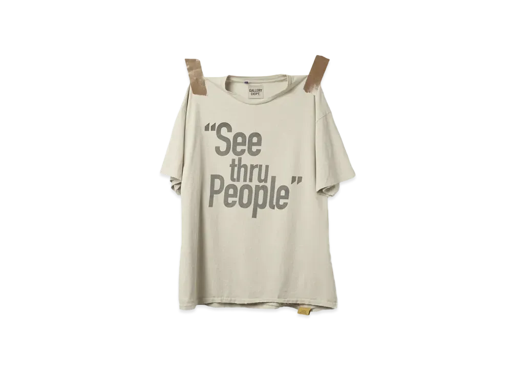 GALLERY DEPT. See Thru People "Archival White"
