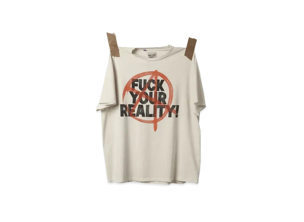 GALLERY DEPT. Fuck Your Reality "Archival White"