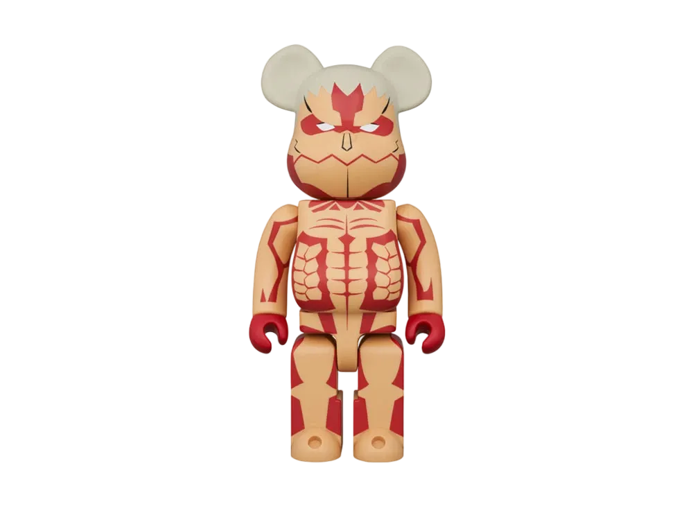 Bearbrick Attack on Titan Armored Titan 400%