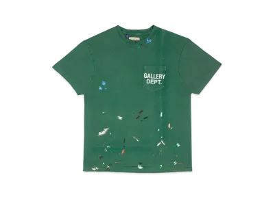GALLERY DEPT. Vintage Logo Painted Tee "Green"