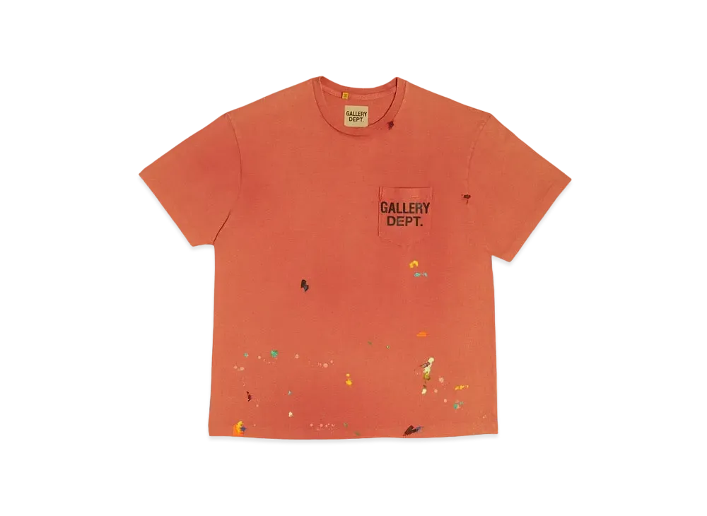GALLERY DEPT. Vintage Logo Painted Tee "Red"