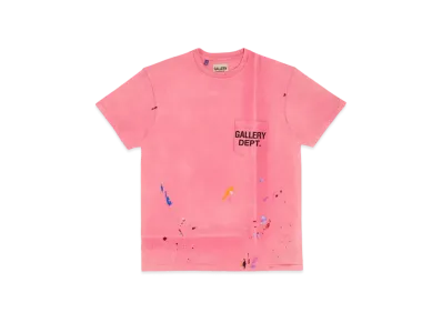 GALLERY DEPT. Vintage Logo Painted Tee "Salmon"