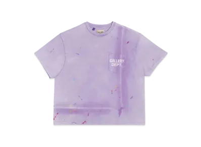 GALLERY DEPT. Vintage Logo Painted Tee "Purple"