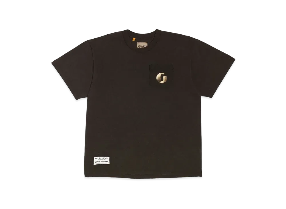 GALLERY DEPT. Collector Rainbow Pocket Tee "Black"