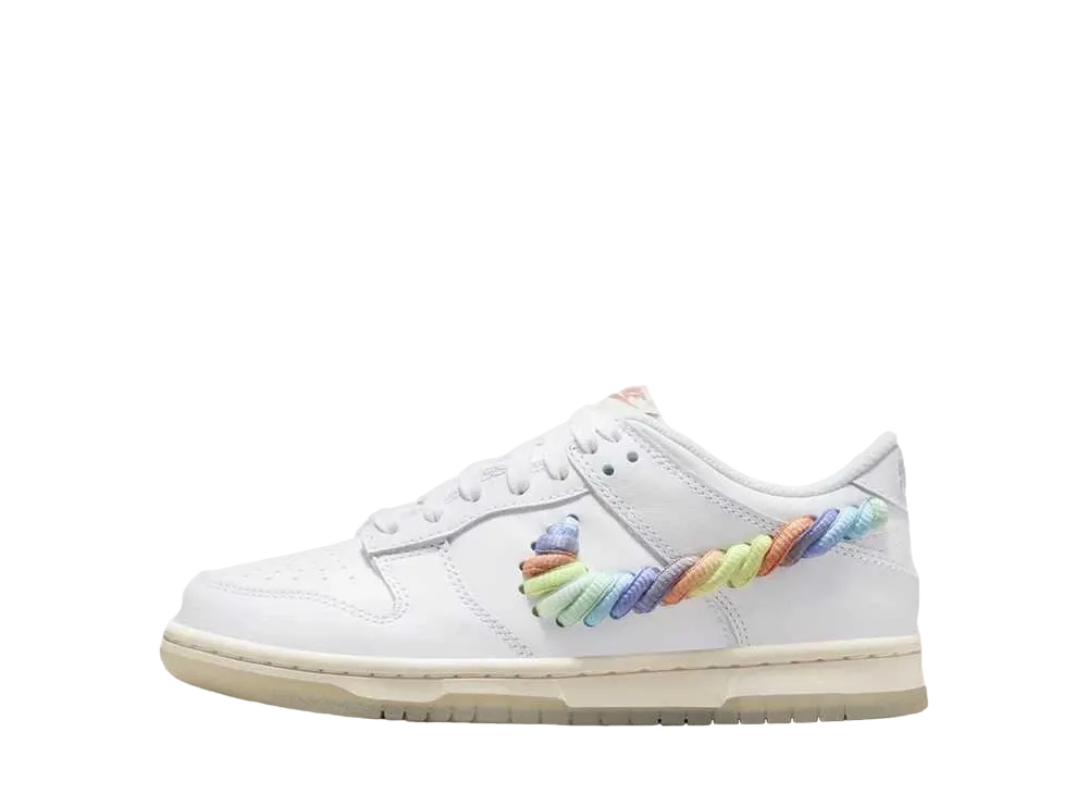 ナイキ GS ダンク ロー "レインボースウッシュ"