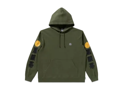 BlackEyePatch OG Label Kamon Hoodie "Olive"