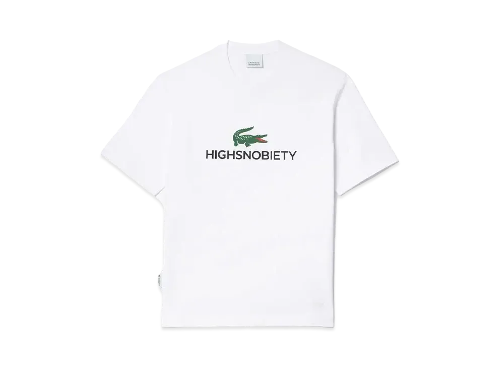 LACOSTE x HIGHSNOBIETY T-shirt "White"