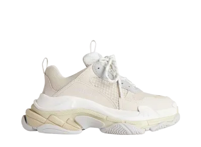 バレンシアガ ウィメンズ トリプルS スニーカー "オフホワイト"