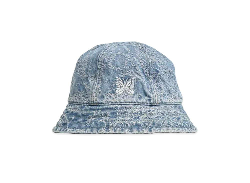 Needles x NUBIAN Bermuda Hat Jq (Exclusive) "L.Indigo"