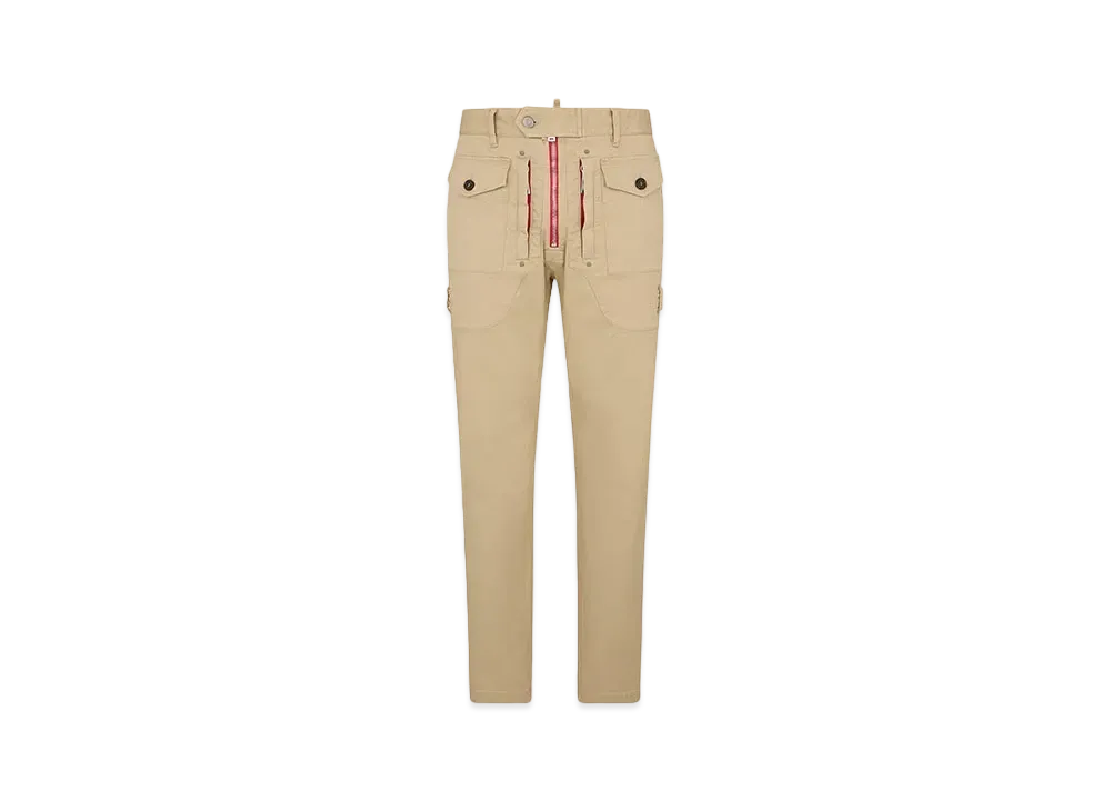 Dsquared2 Heritage Multipocket 642 Pants "Stone"