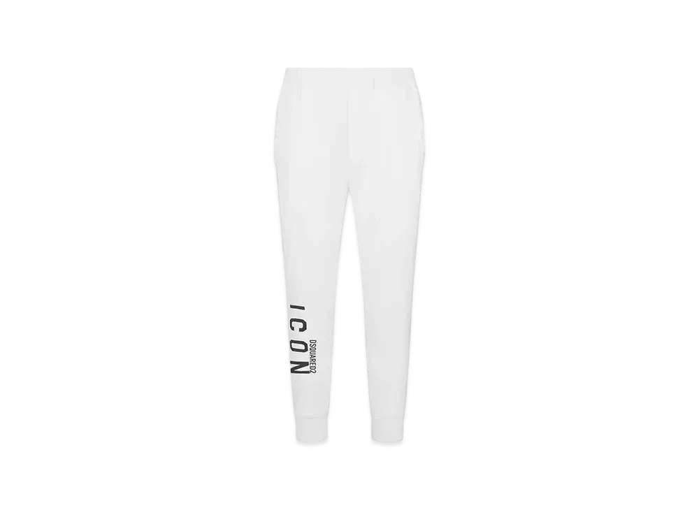 Dsquared2 Icon Ski Sweatpants "White/Black"