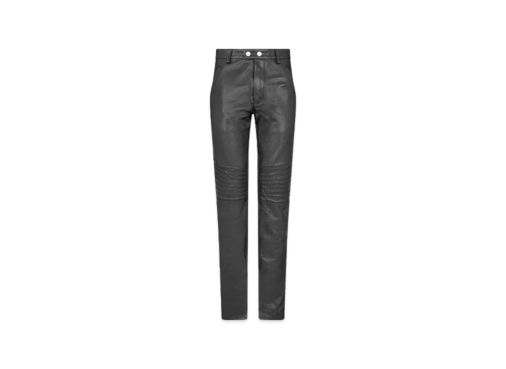 Dsquared2 Rider Leather Pants "Black"