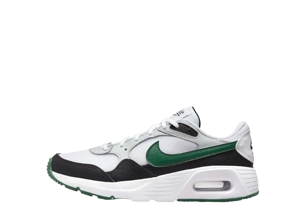 ナイキ GS エアマックス SC "ホワイト/ブラック/ピュアプラチナム/ゴージグリーン"