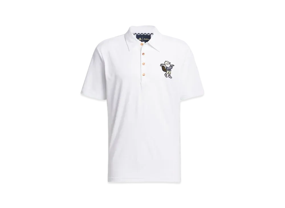 adidas x Malbon Golf One Point Polo (Mens) "White"