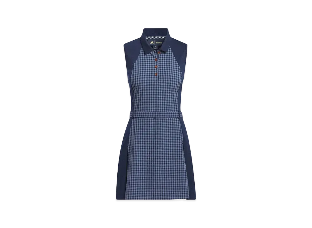adidas x Malbon Golf Gingham Check One Piece "College Navy"