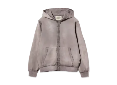 BEAMS FUTURE ARCHIVE / Fade Inside Out Zip Up Hoodie "Gray"