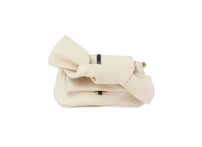 Chloe Lacey Small Crossbody Bag With Chain "Misty Ivory"