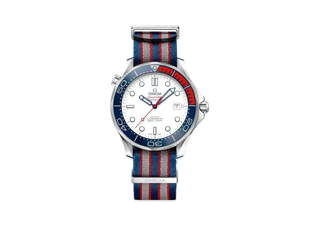 OMEGA Seamaster Diver 300M Commander's Watch Limited "White" 212.32.41.20.04.001