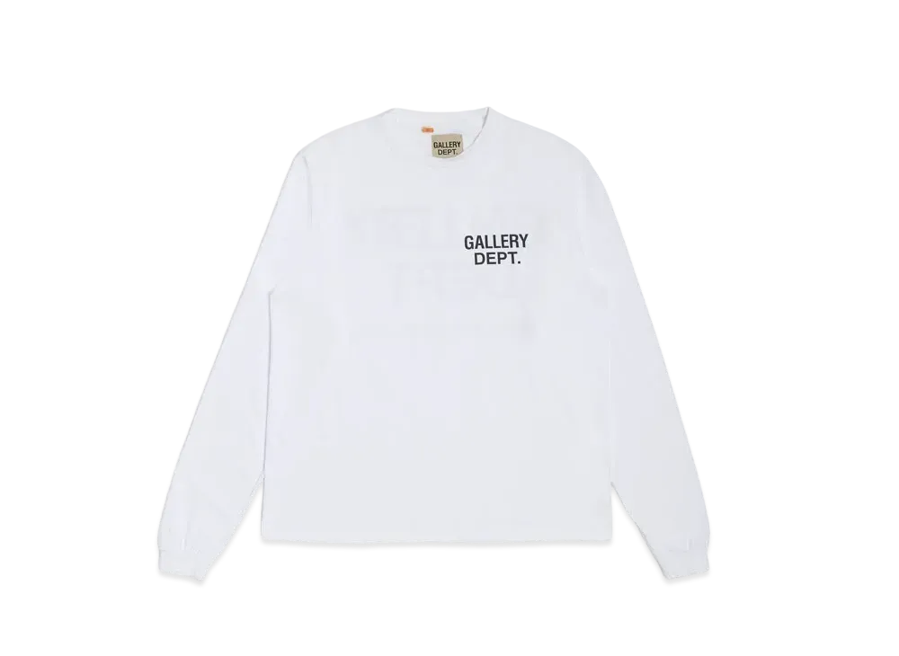 GALLERY DEPT. Souvenir L/S Tee "White"