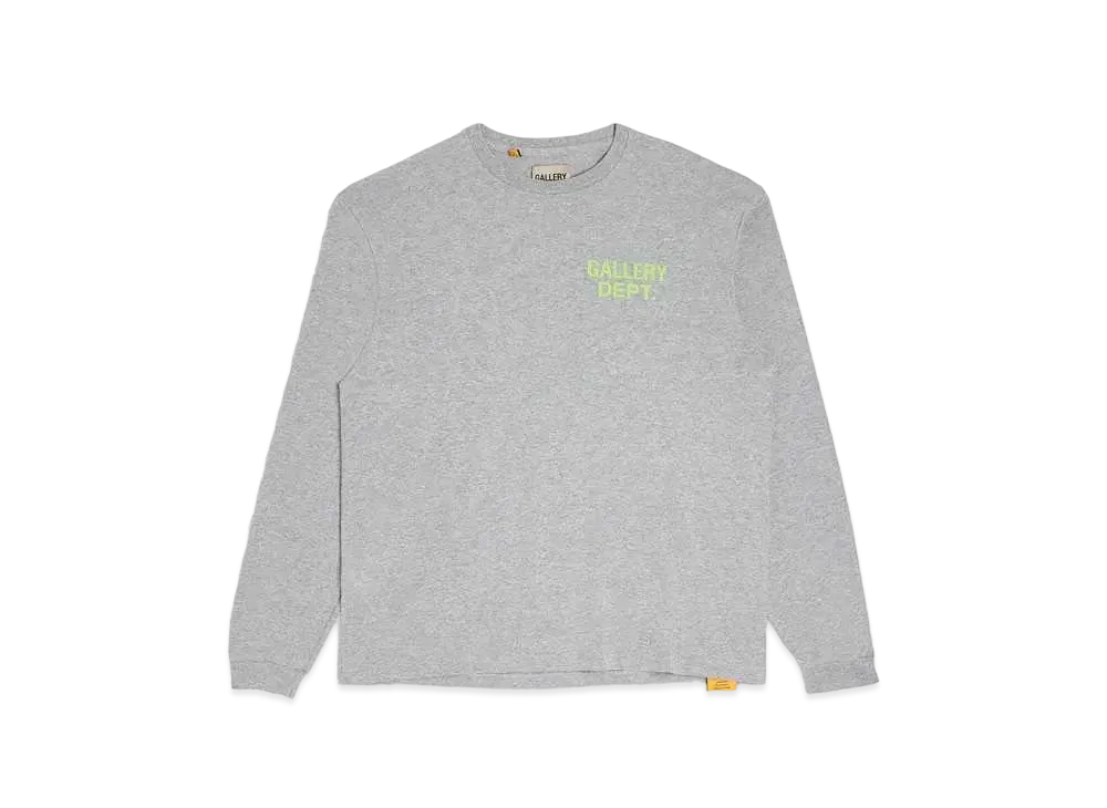 GALLERY DEPT. Souvenir L/S Tee "Gray"