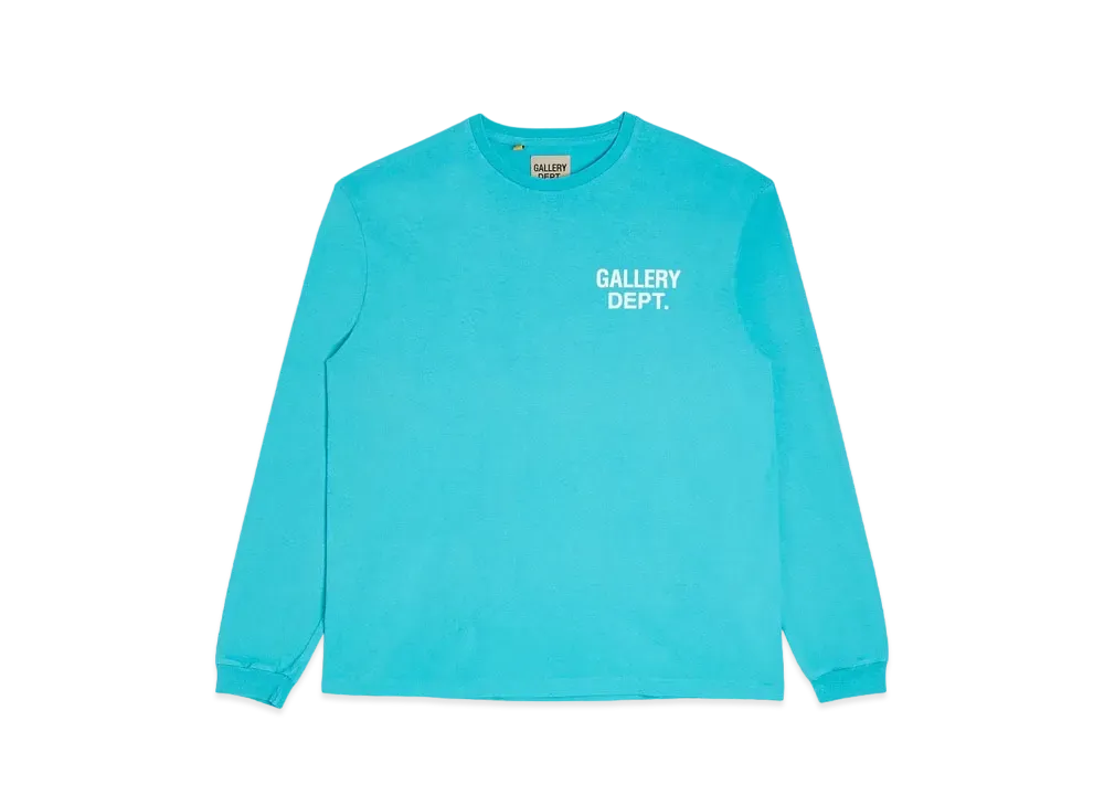 GALLERY DEPT. Souvenir L/S Tee "Teal"