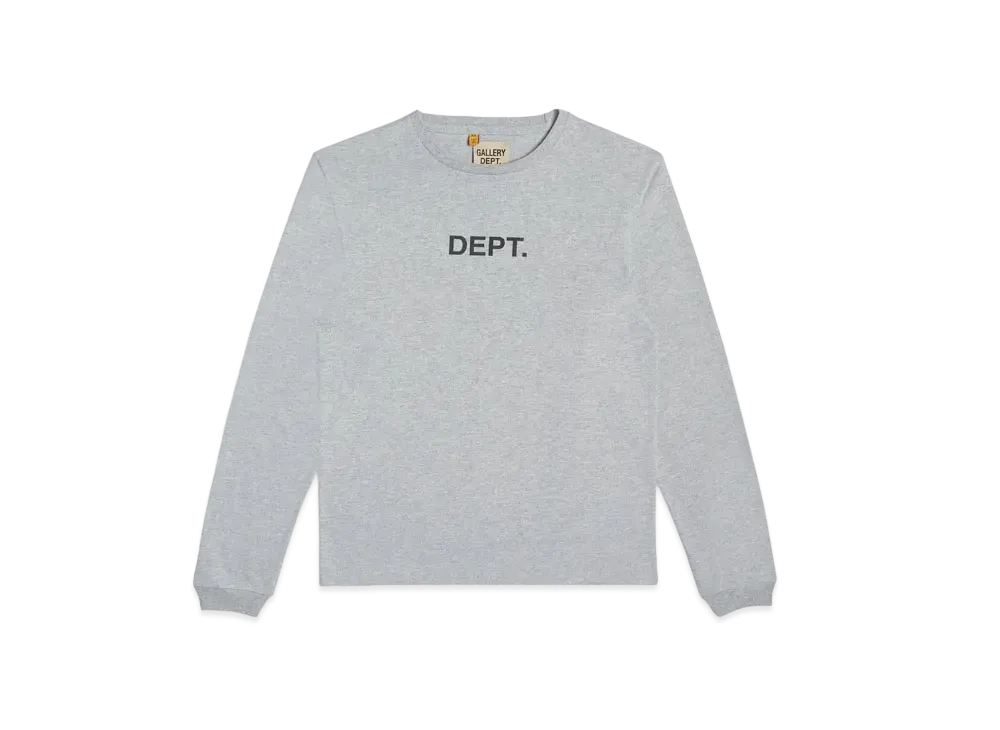 GALLERY DEPT. Dept L/S Tee "Gray"