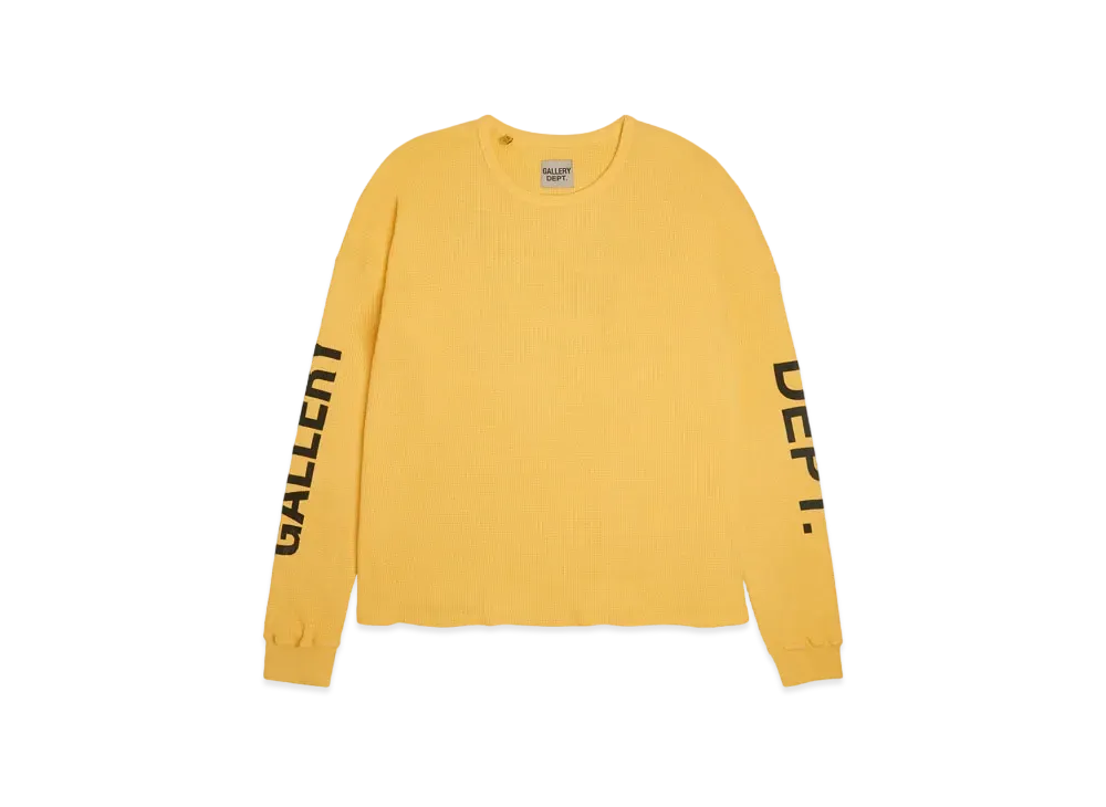 GALLERY DEPT. Thermal L/S "Yellow"